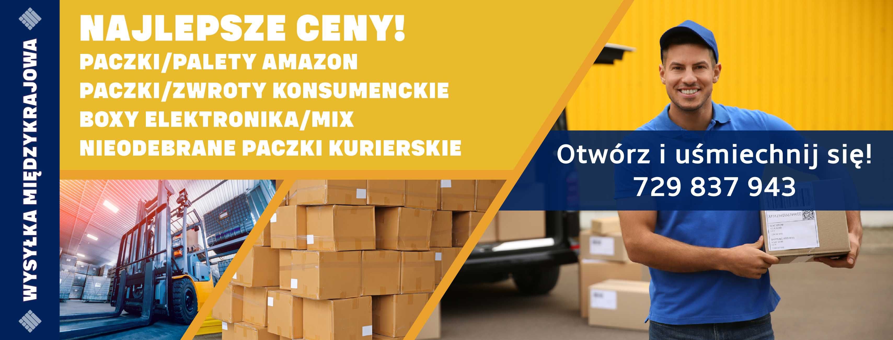 Amazon Karton Zabawki Zarobek Drobna Palety Nadwyżki Mystery Box