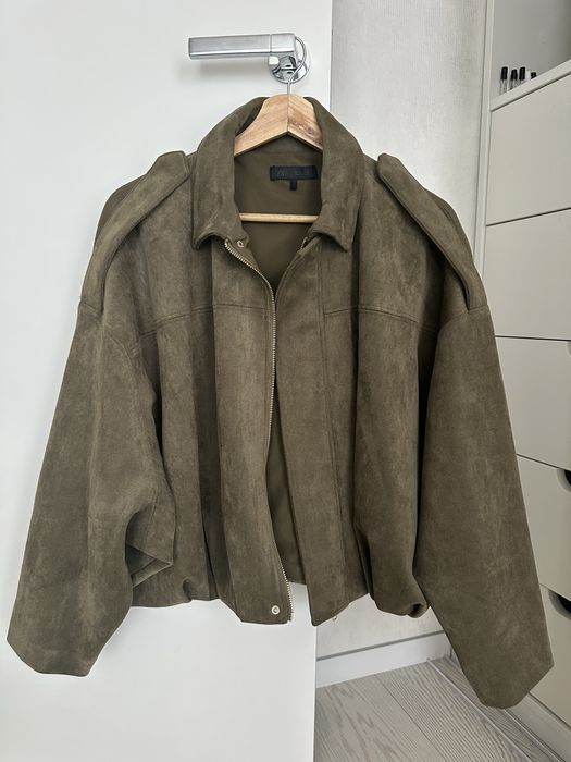 Бомбер Zara хакі
