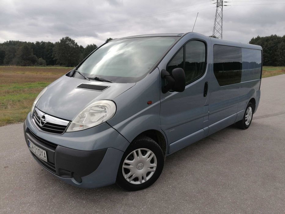 Opel Vivaro Long 6 osobowy  Brygadowka klima