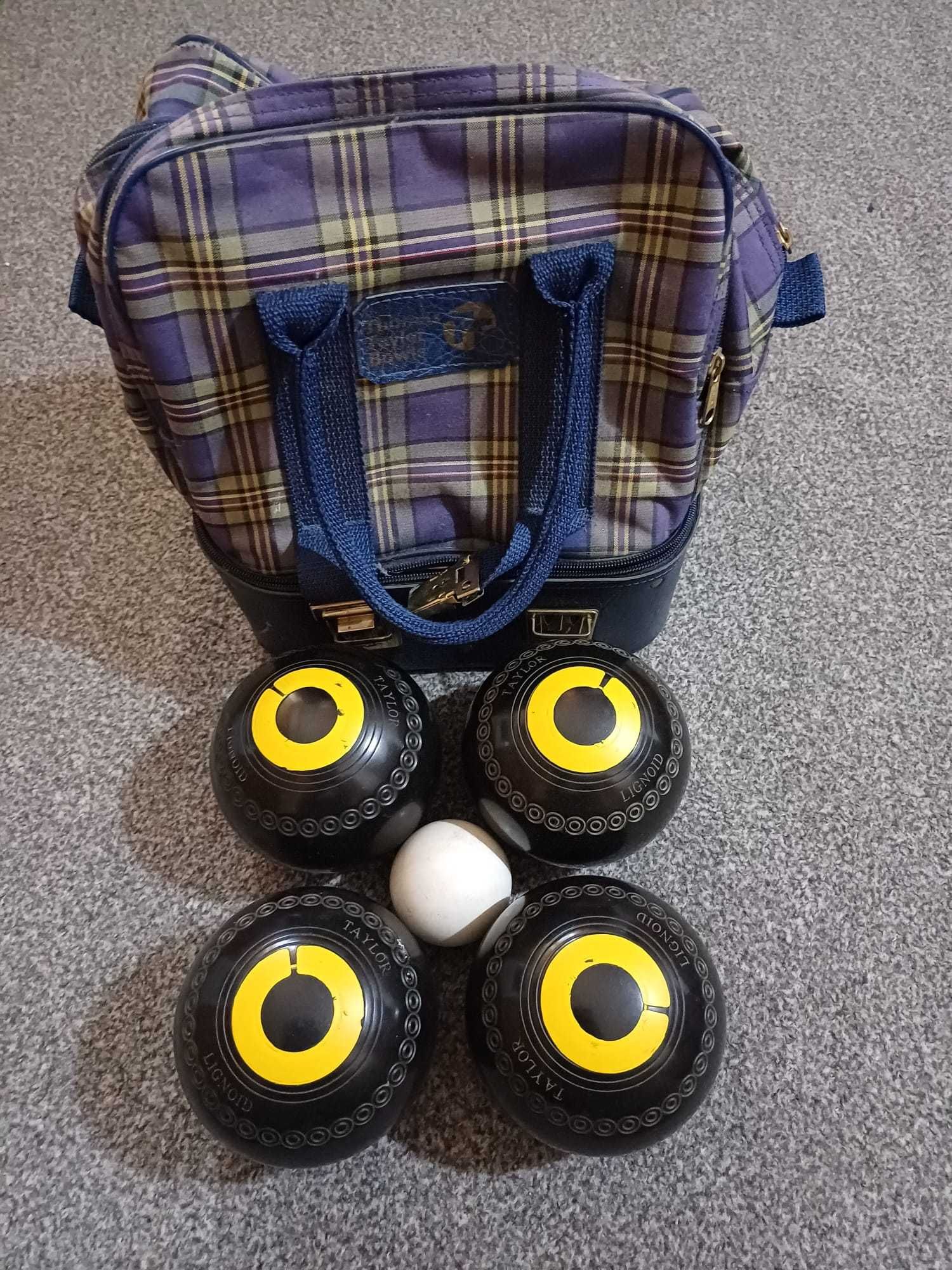 Zestaw bule / lawn bowls Taylor + torba