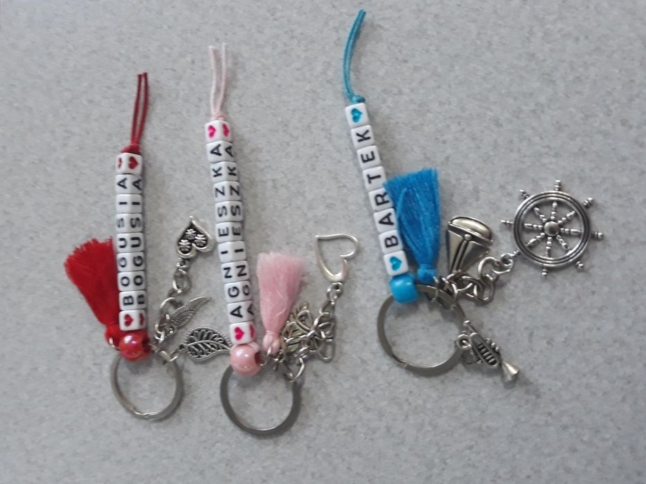 Breloczek z imieniem, okazje,prezent..