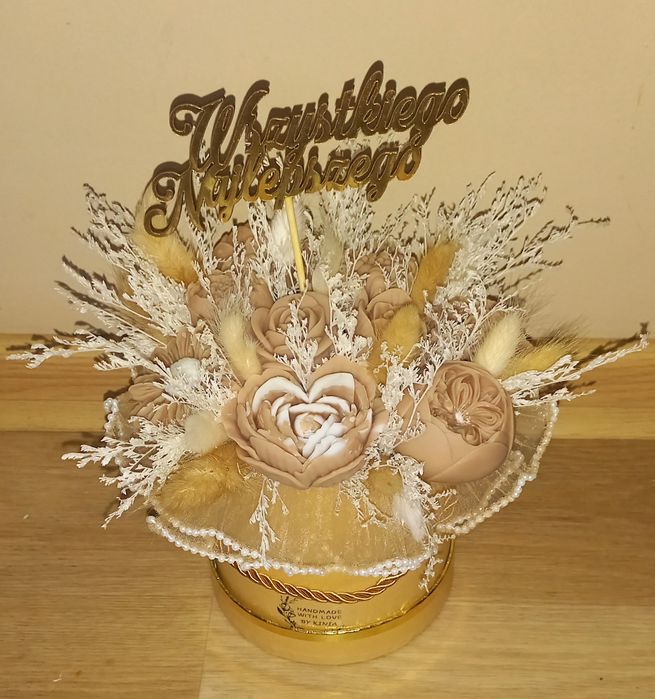 Flower boxy ze świec sojowych