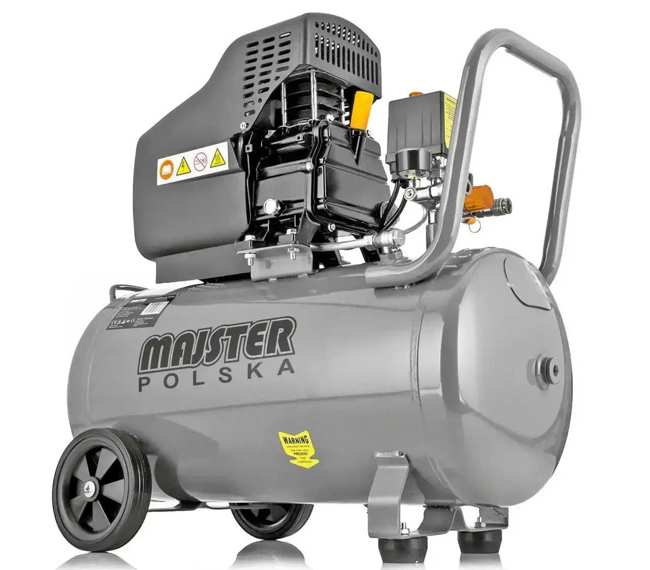 Компресор повітряний Majster Polska 50л 1.8кВт 8бар 220л/хв компрессор