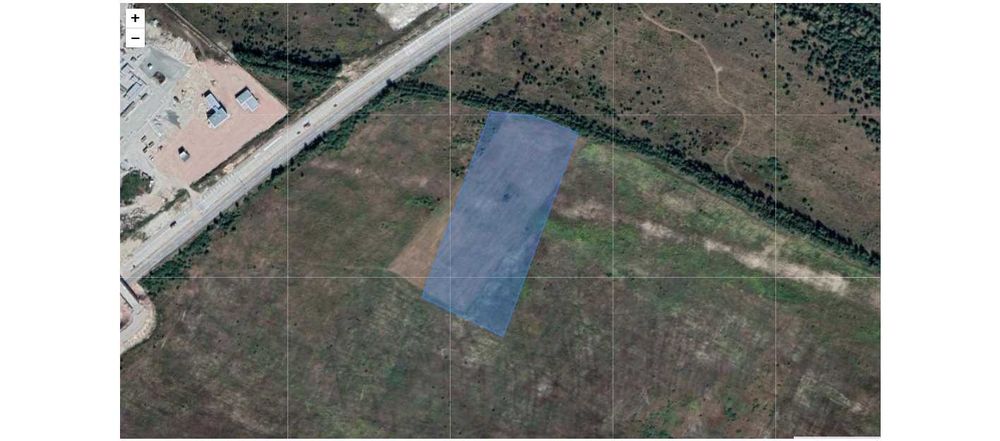 Продаж землі траса Київ-Чоп, об'їздна м. Житомир, відстань 5 км.