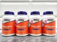 Now Foods, Resveratrol 200 мг (120 капс.), ресвератрол