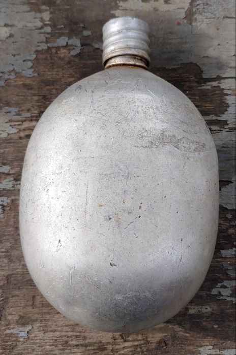 Фляга алюминиевая. 1960 г.