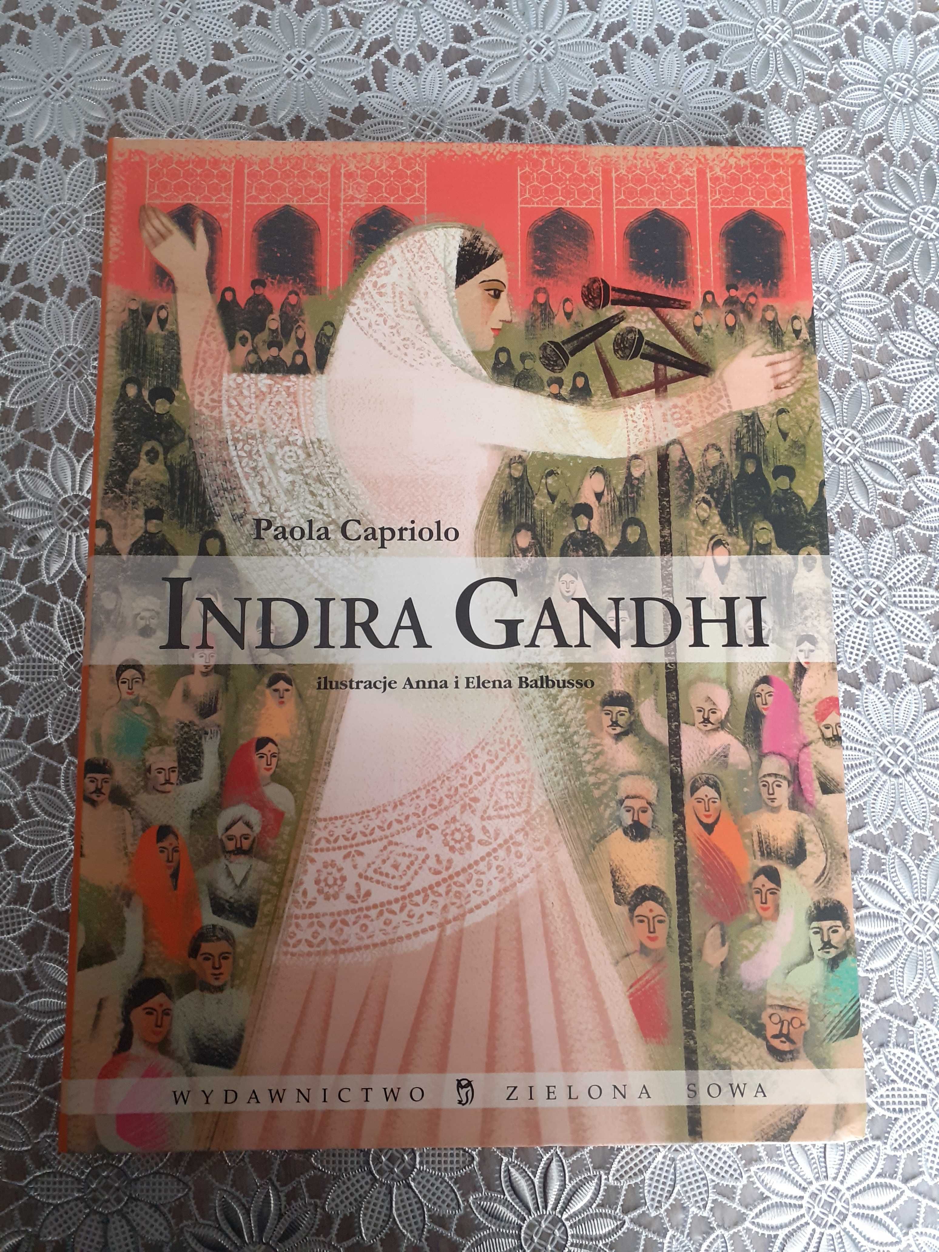 Książka Paola Capriolo Indira Gandhi