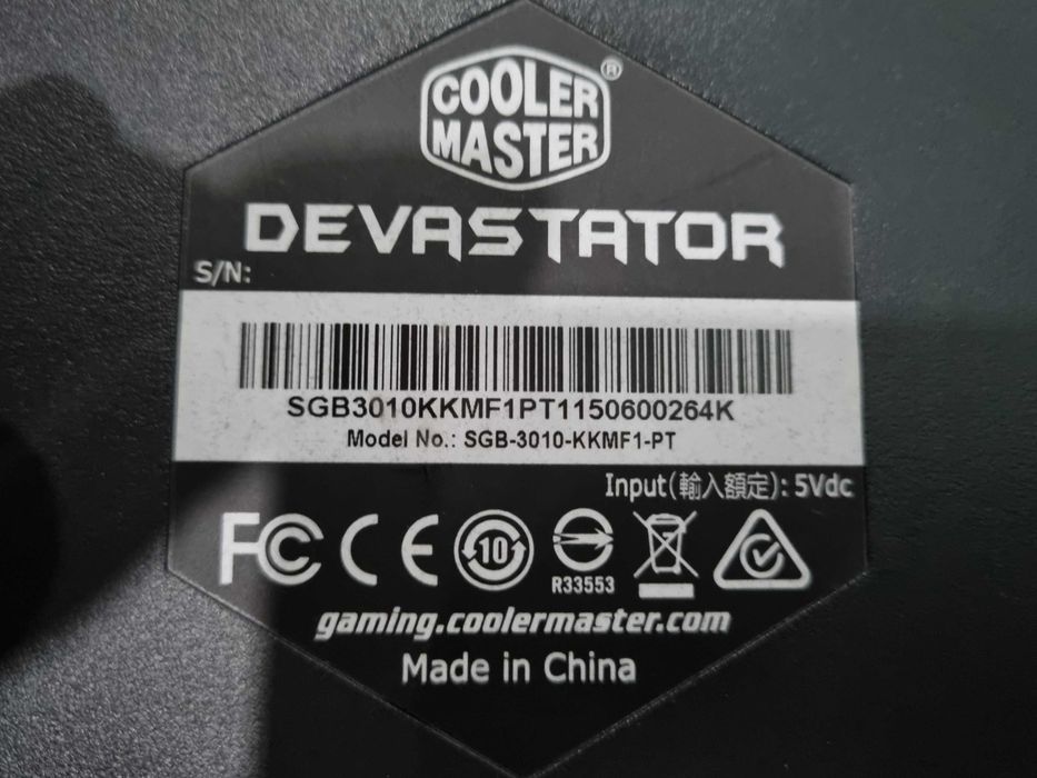 Teclado Gaming Cooler Master CMSTORM Devastator