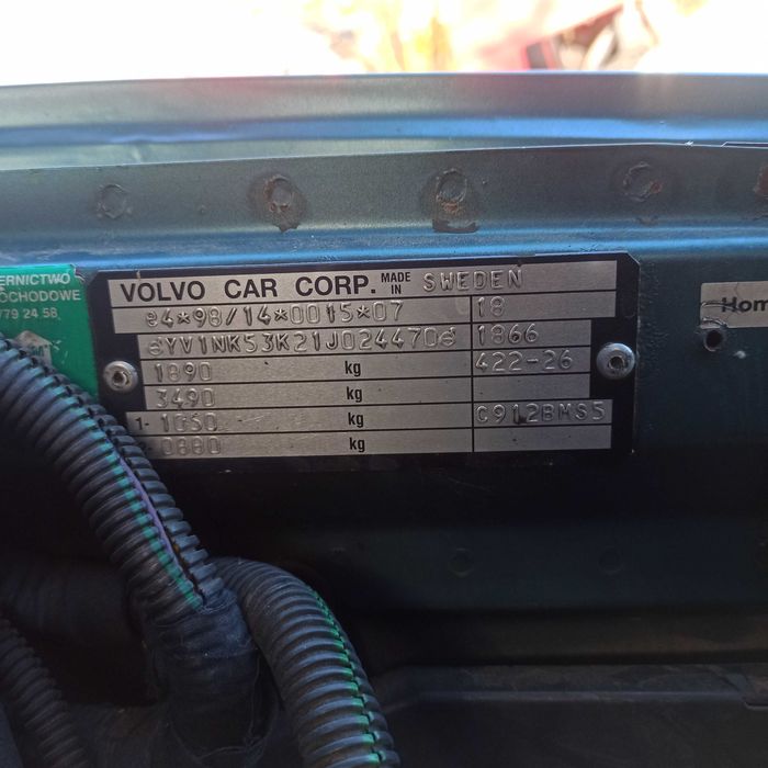 Volvo c70 samochody na części