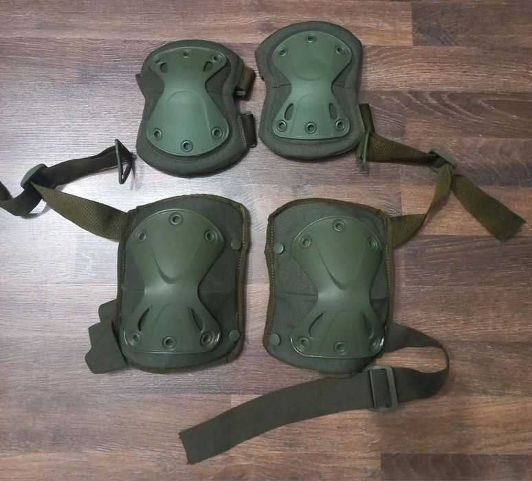 Тактичні захисні наколінники і налокітни