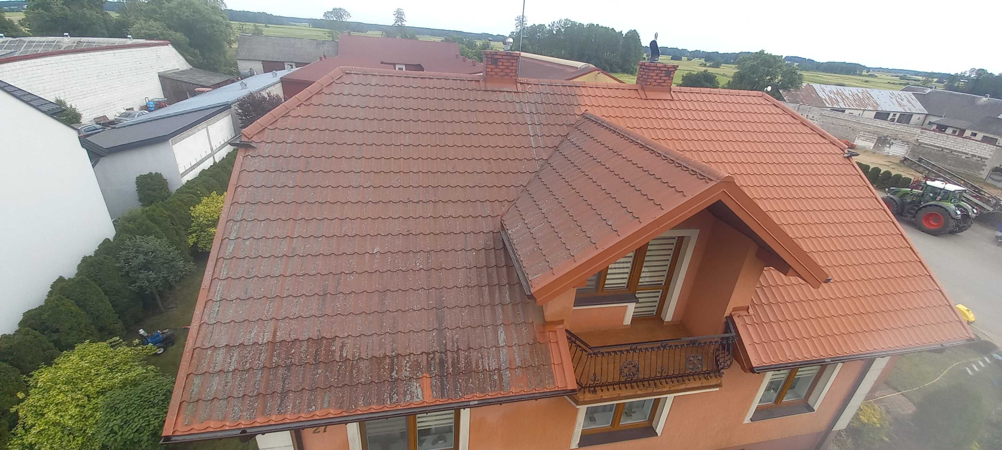 Mycie Malowanie Impregnacja Elewacji Ogrodzeń Kostki Brukowej Dachów