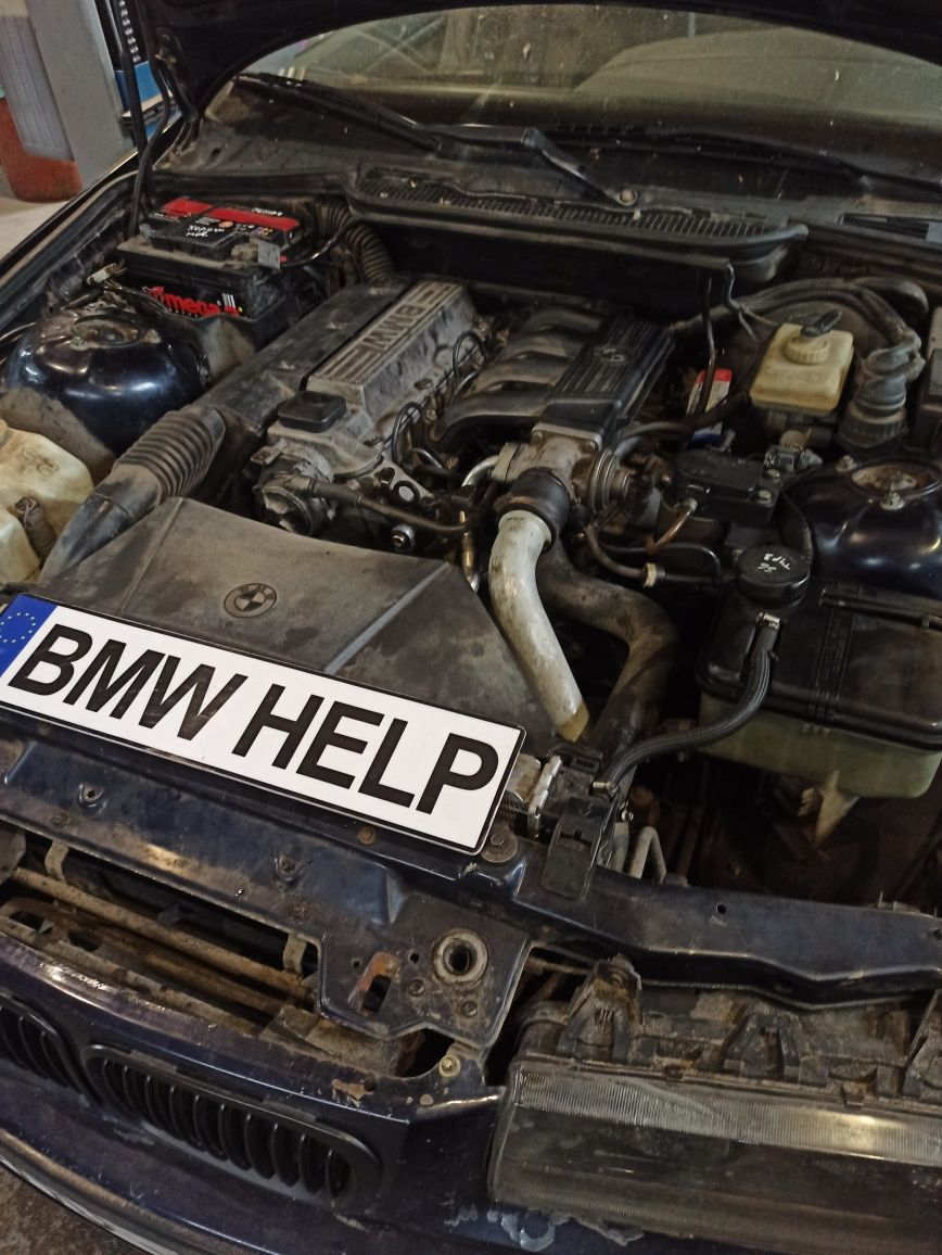 Двигатель Мотор БМВ 318 TDS M41 D17 Е36 М41 Д17 Разборка BMW HELP
