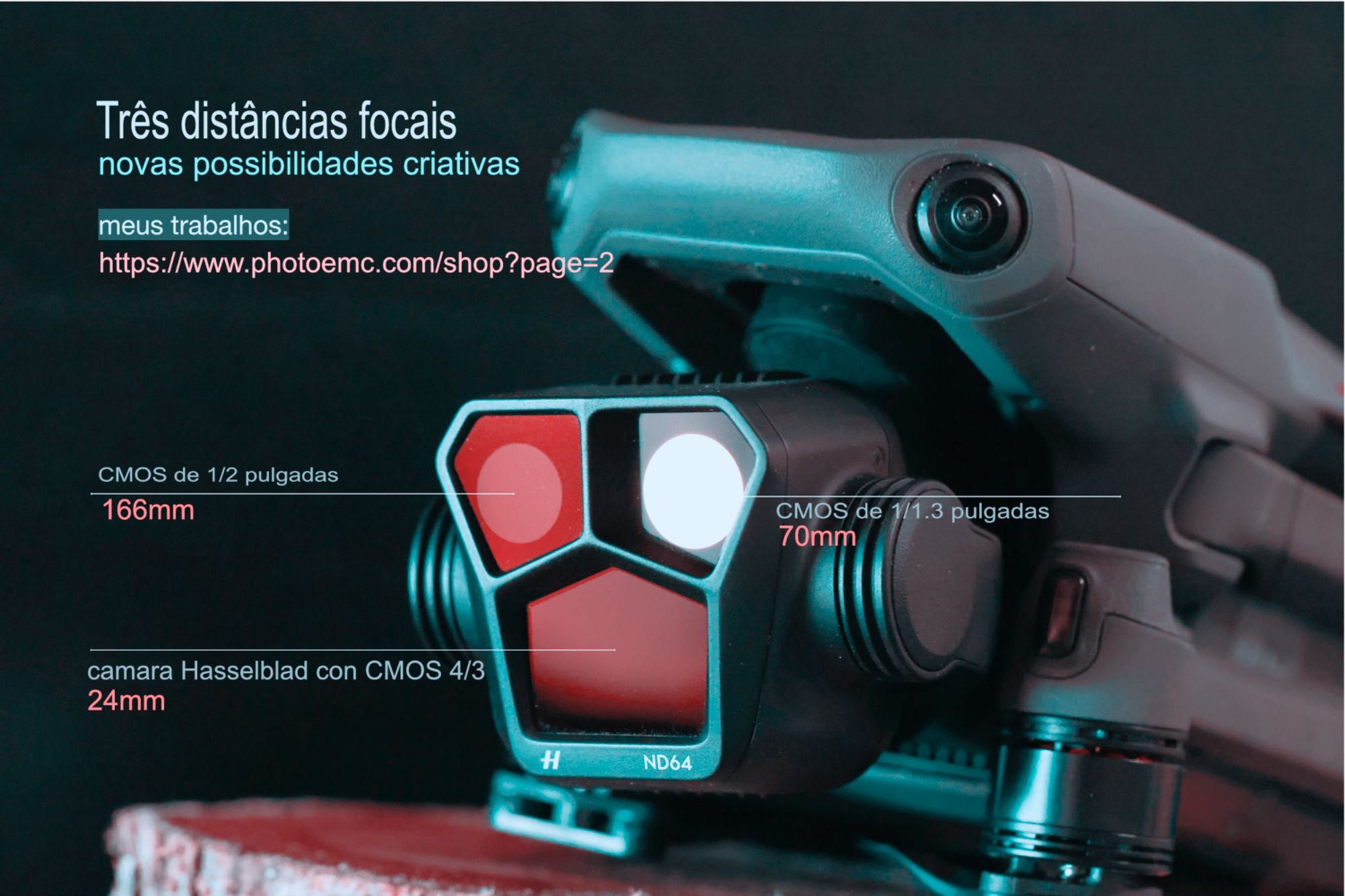 Serviço Aerocapturas com Drone DJI 4K
