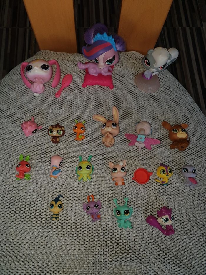 LPS zestawy figurki domki duzo Littlest pet shop