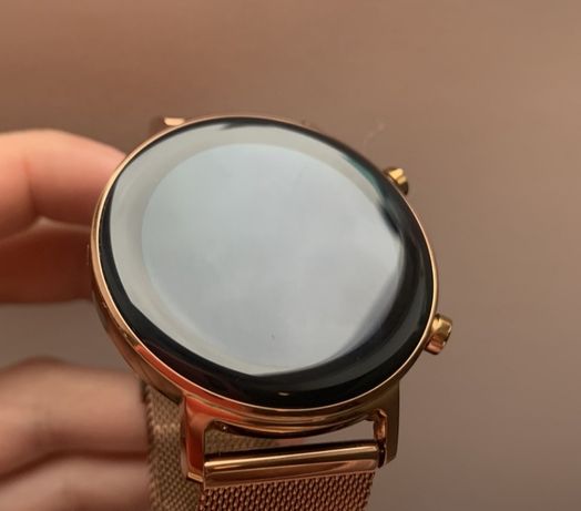Sprzedam smartwatch Huawei Gt2 ze złotą bransoletą