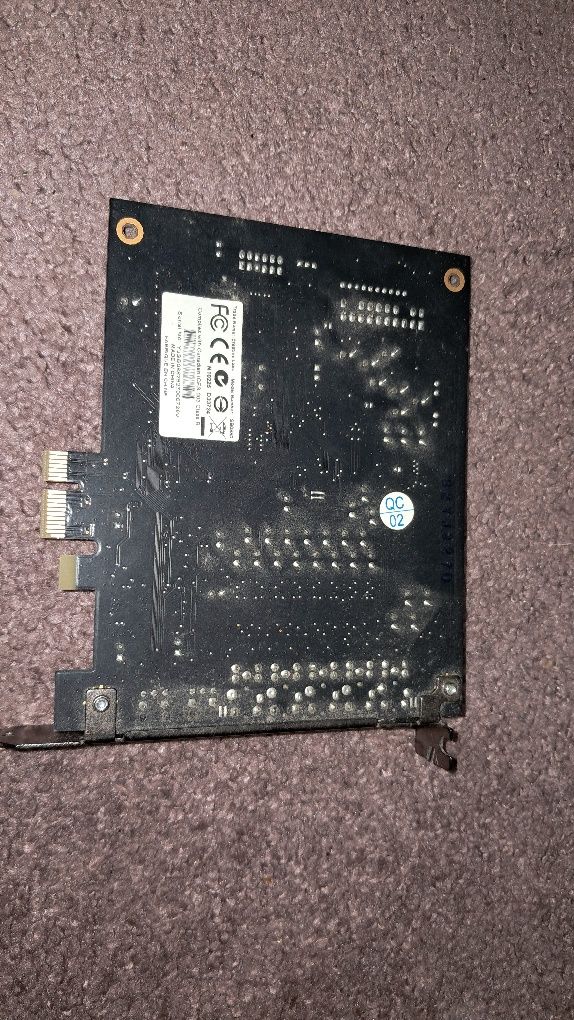 Creative SB X-Fi Titanium, PCI-E x1, 7.1, ASIO 2.0, 24/192, SB0880