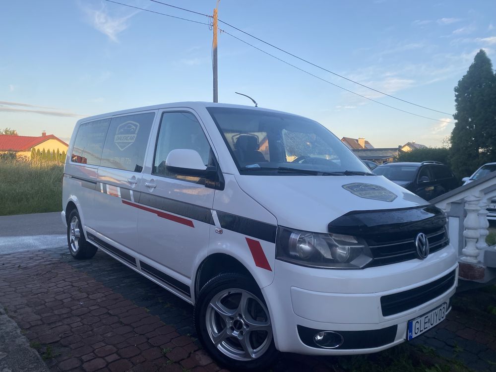 Wynajem wypozyczalnia bus 9 vw caravelle long 9 osob