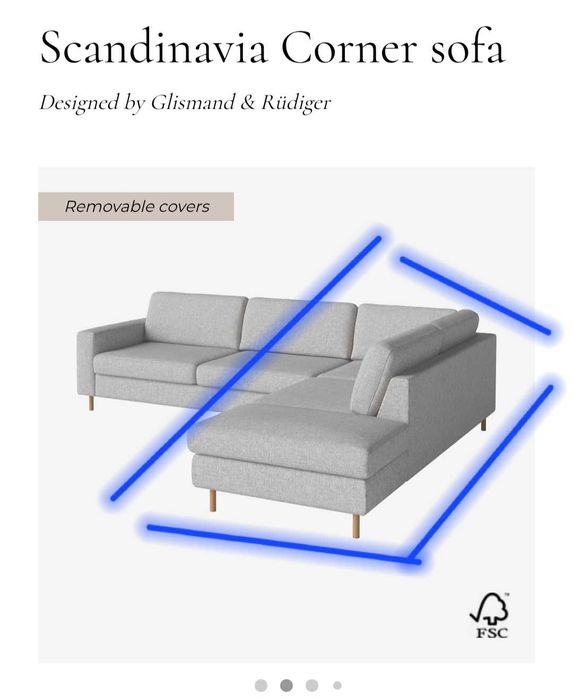 Sofa Bolia Scandinavia