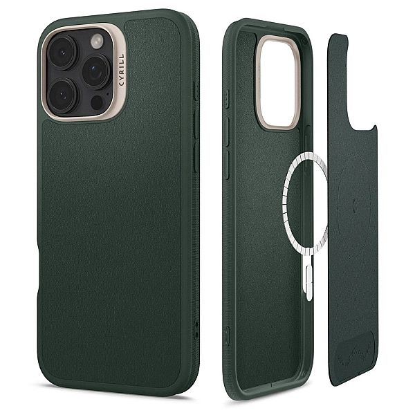 Spigen Cyrill Kajuk Mag Magsafe Iphone 16 Pro Max Forest Green