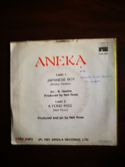 Aneka - Japanese - Japanese Boy (SINGLE)
