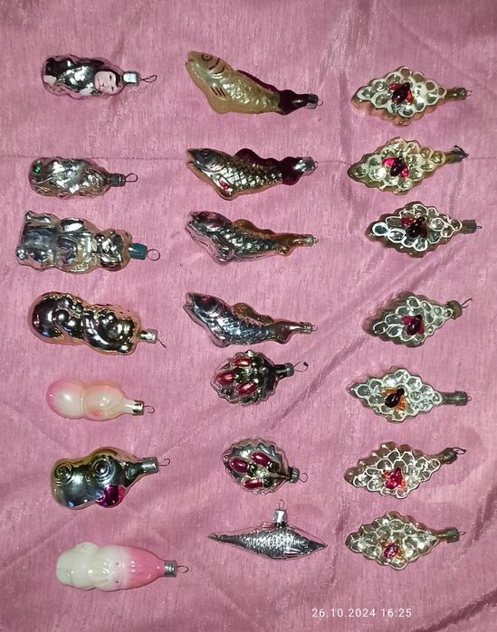 Игрушки ёлочные ссср