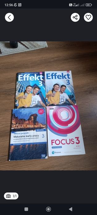 Focus 3 Workbook ćwiczenia. Liceum Technikum