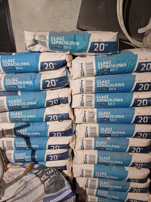 Gładź Szpachlowa Extra GS-2 20kg  27worków
