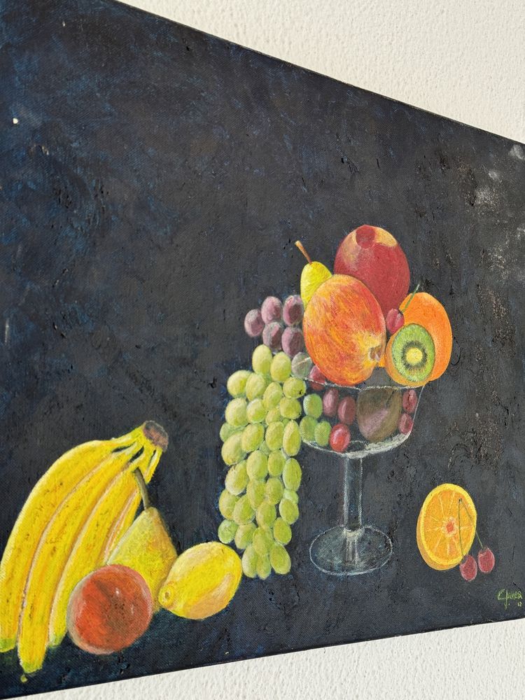 Tela 40x50 pintada à mão