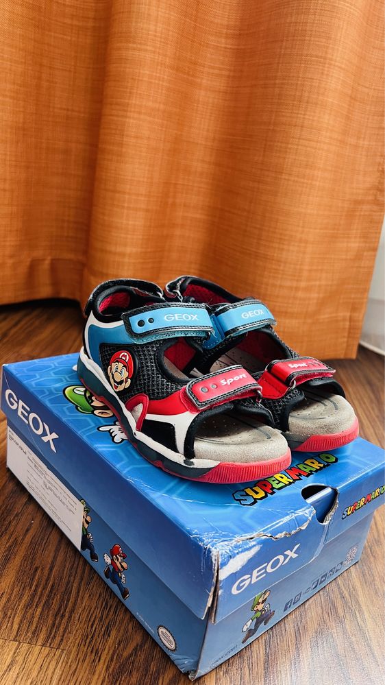 Дитячі сандалі Geox Super Mario 31 розмір