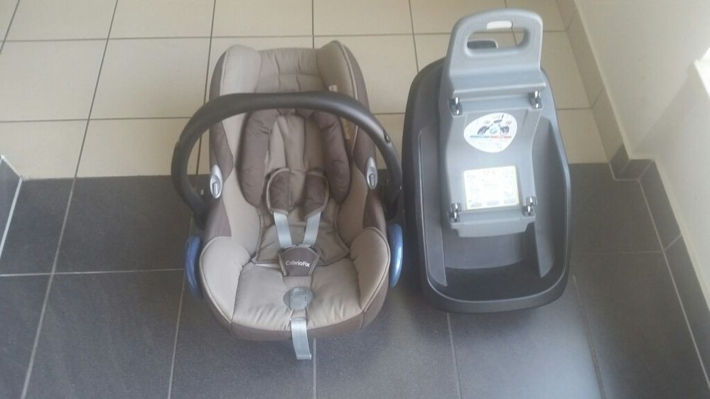 Fotelik Maxi- Cosi CabrioFix i Baza Maxi-Cosi FamilyFix!