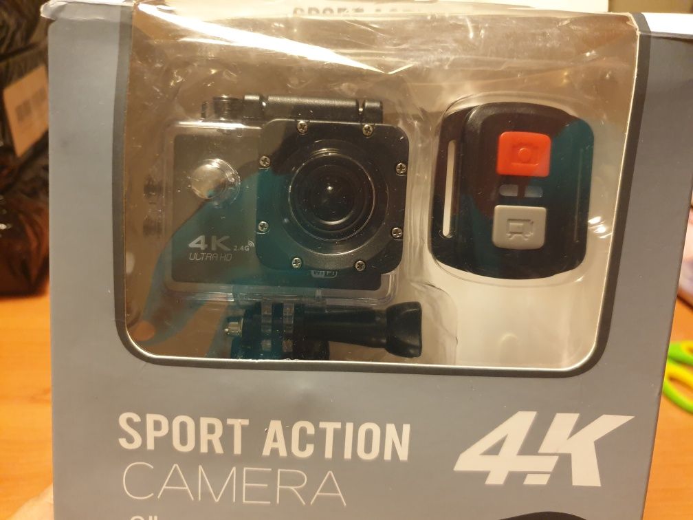 Camera de desporto 4k tipo go pro com comando