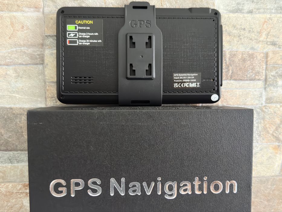 GPS Profissional 7” Pesados | Europa + Marrocos 2025