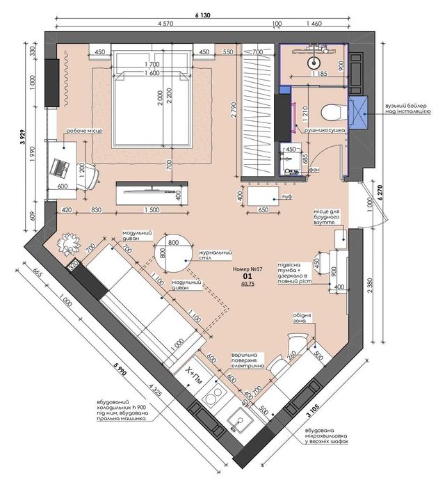 Апартаменти у WOL.GREEN Polyana в курорті Поляна. Продаж.
