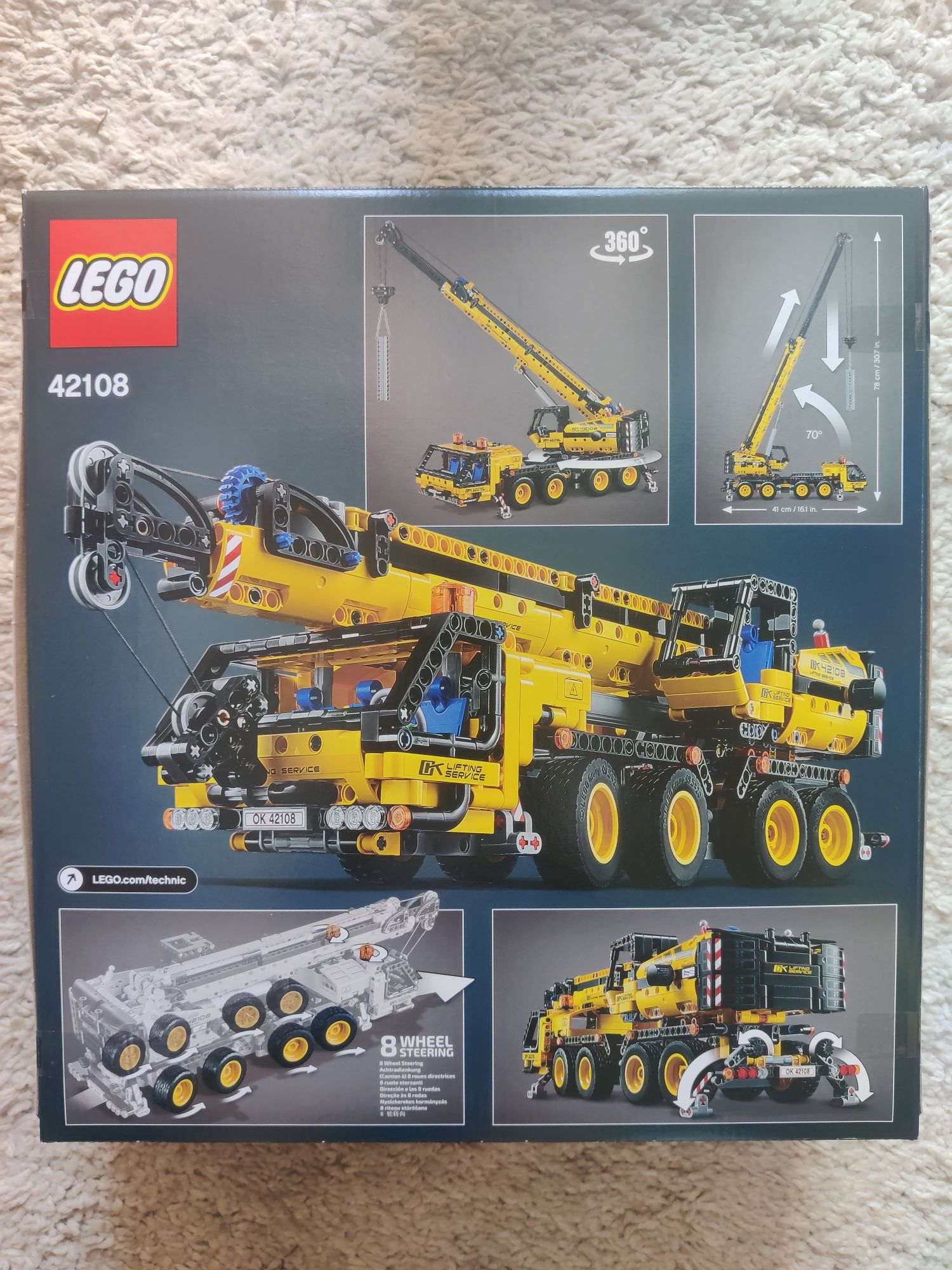 Lego Technic 42108 Żuraw samochodowy