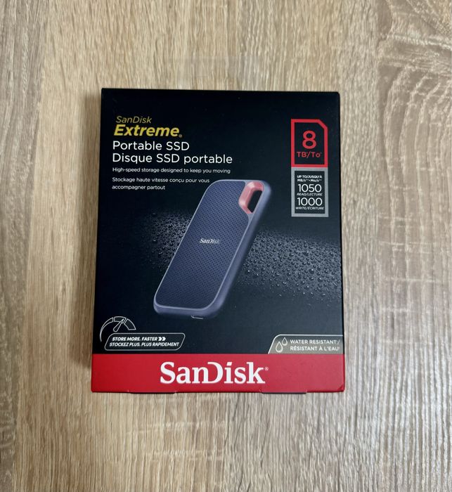 SSD накопичувач SanDisk Extreme 8TB