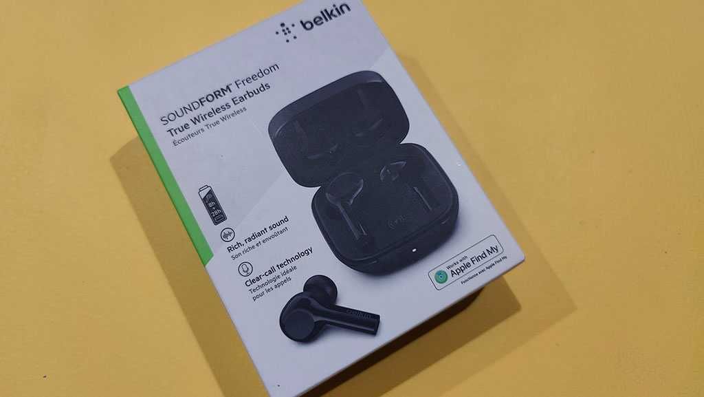 Belkin Soundform Freedom True Wireless White Earbuds