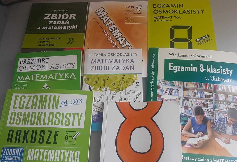 Pomoce naukowe- Egzamin Ósmoklasisty z matematyki
