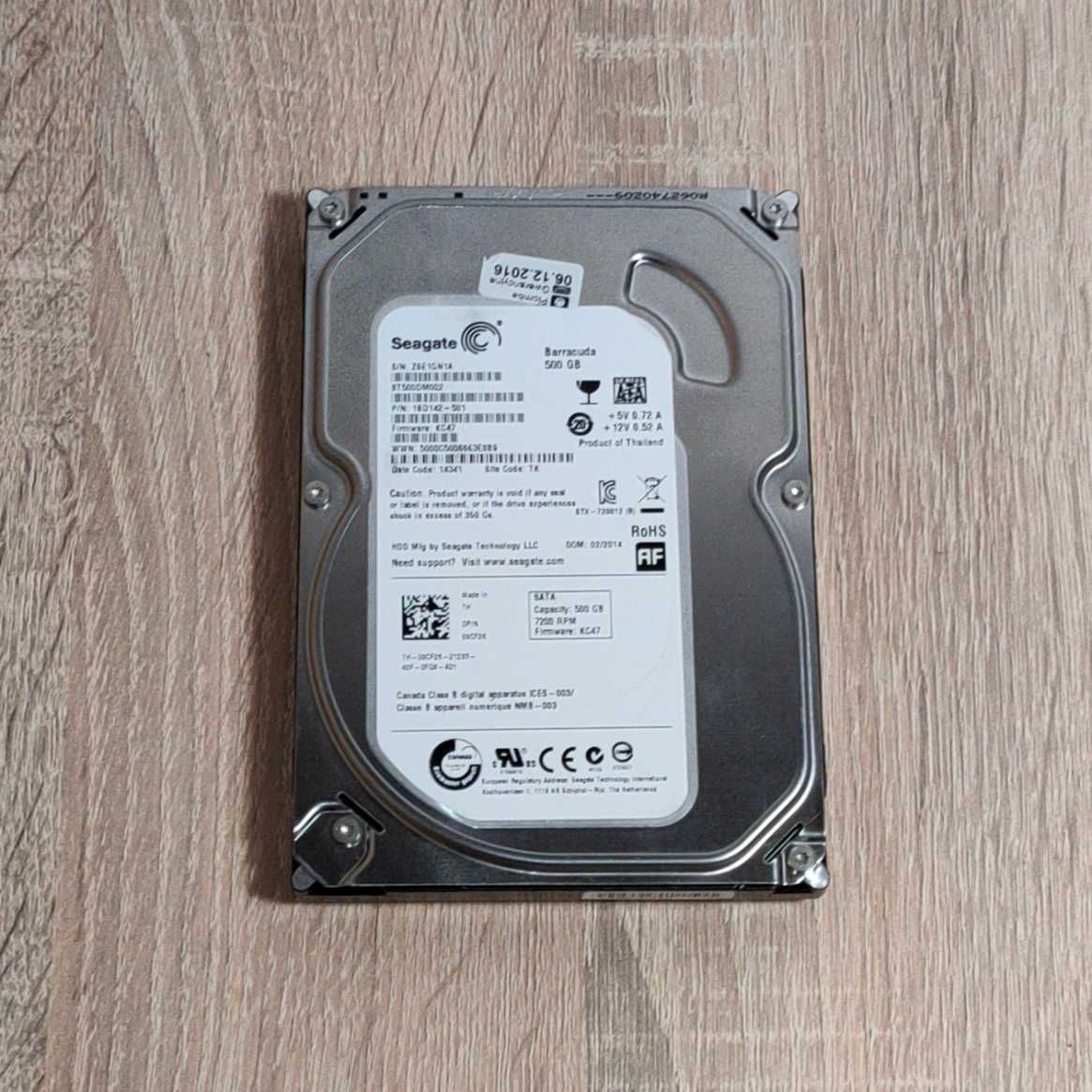 Dysk twardy Seagate Barracuda ST500DM002 500GB SATA III 3,5"