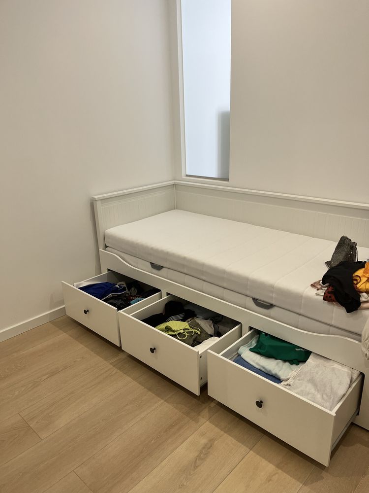 Cama 2 em 1 com colchões incluidos