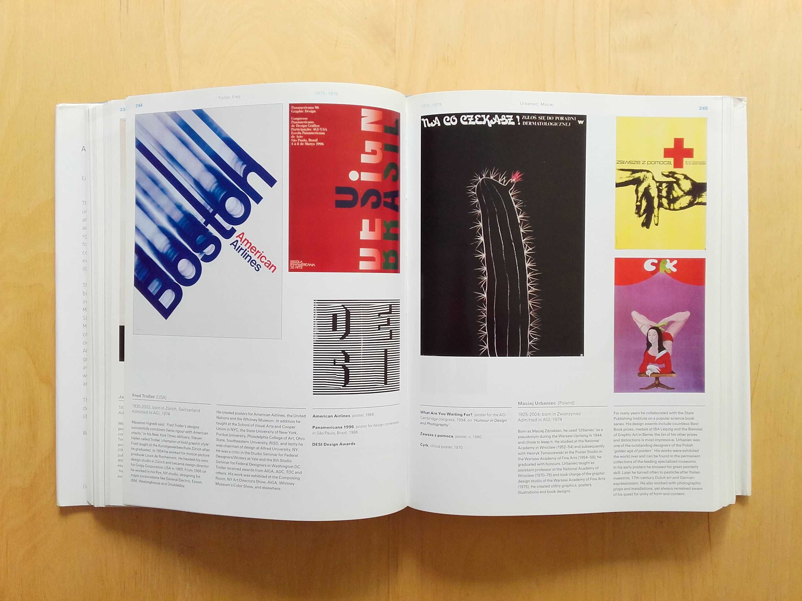 Książka „AGI: Graphic Design Since 1950” - stan bardzo dobry