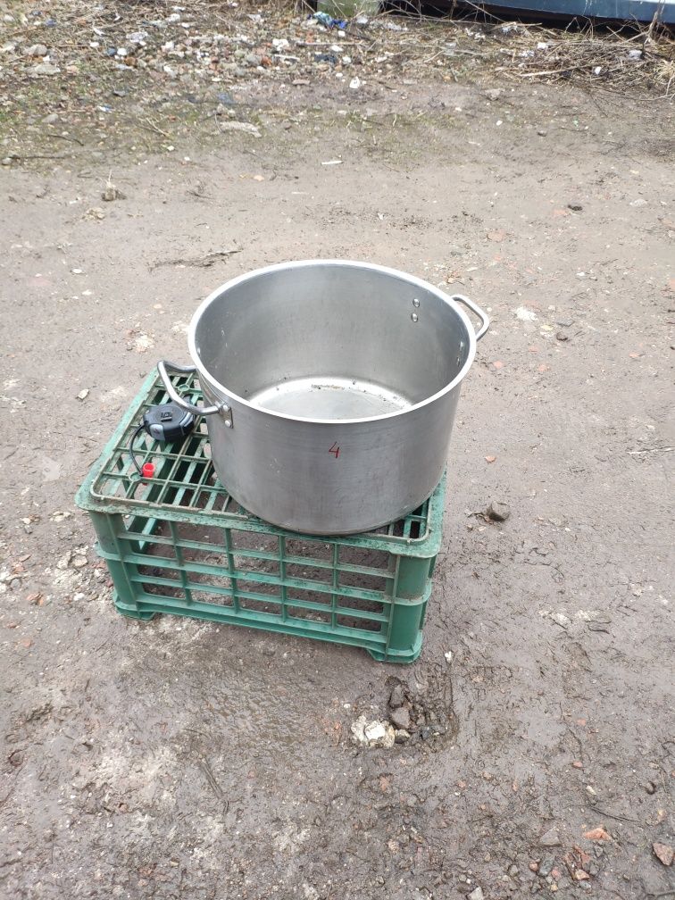 Gar garnek  stal nierdzewna