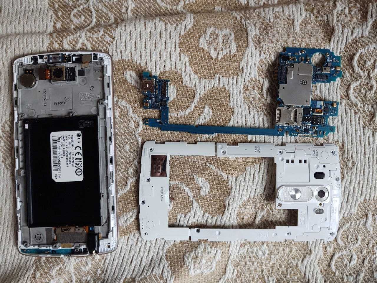Телефон LG G3 VS985W розборка, запчастини