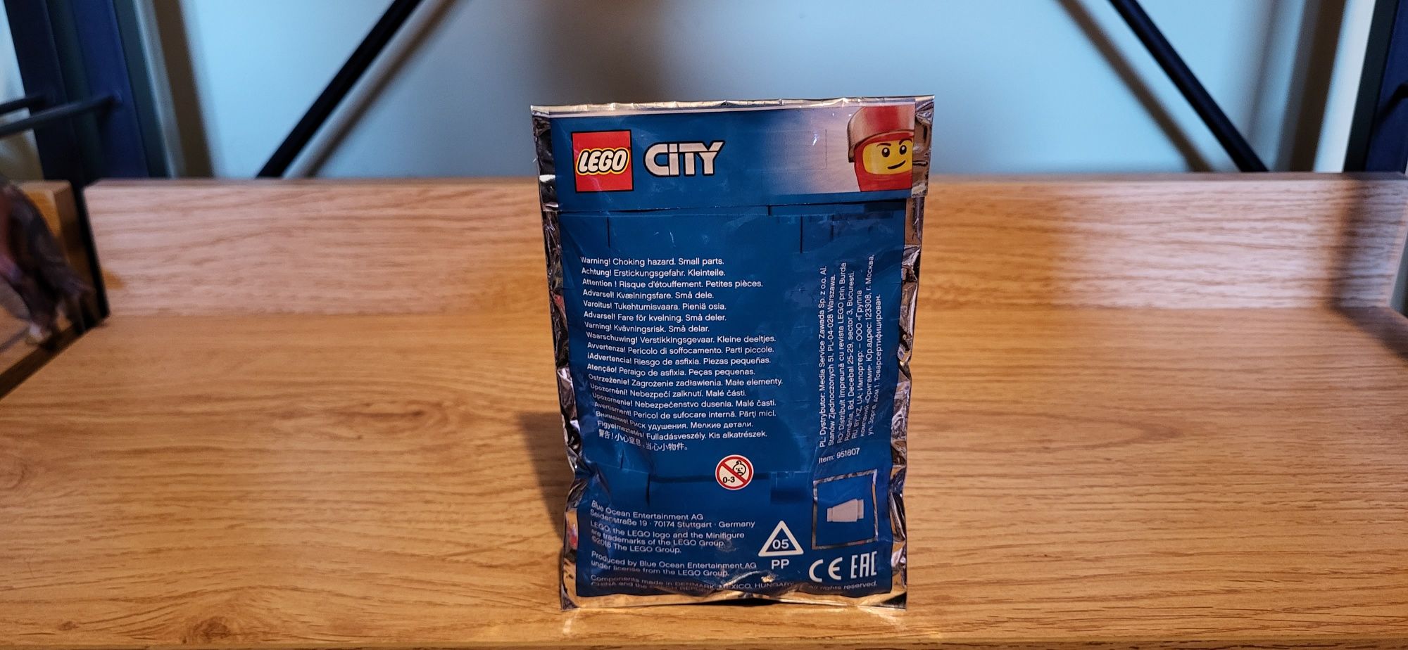 Lego City 951807 Gokart Kierowca Wyścigowy saszetka z klockami