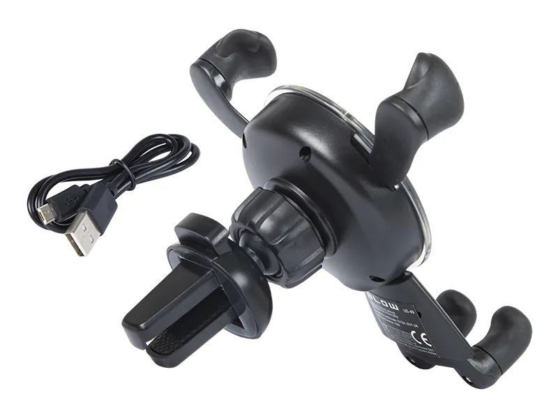 Grawitacyjny uchwyt samochodowy z ładowarką indukcyjną BLOW 75-349#