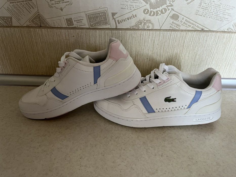 Lacoste Кеды низкие (LL498) Женское ОРИГИНАЛ!, цвет - Белый, размер 40