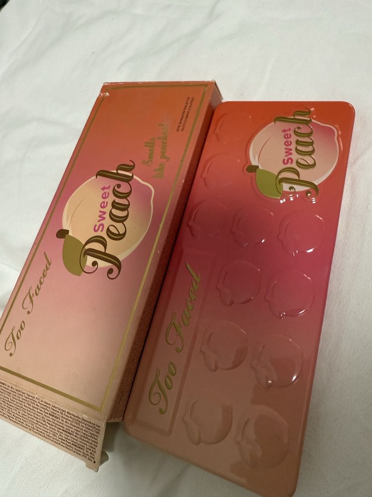 Too faced sweet peach paleta cieni