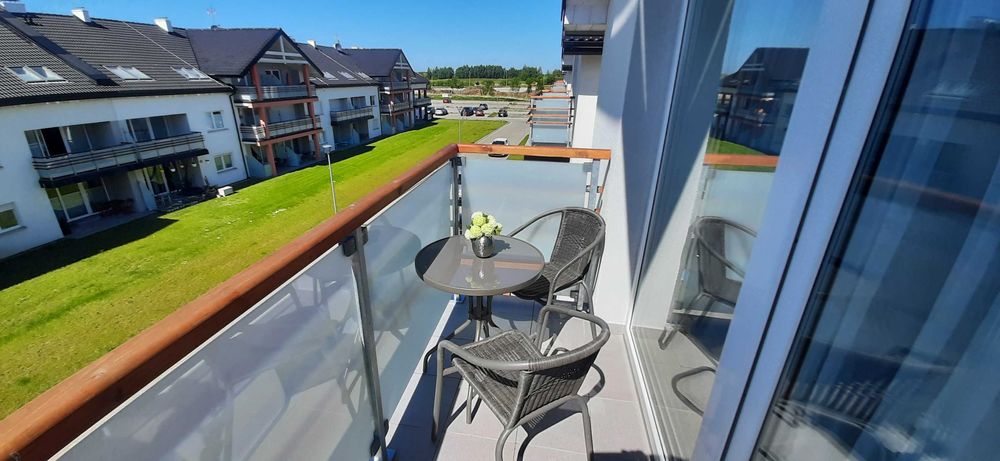 nowy apartament nad morzem Darłówko, mieszkanie pokój, noclegi, wczasy