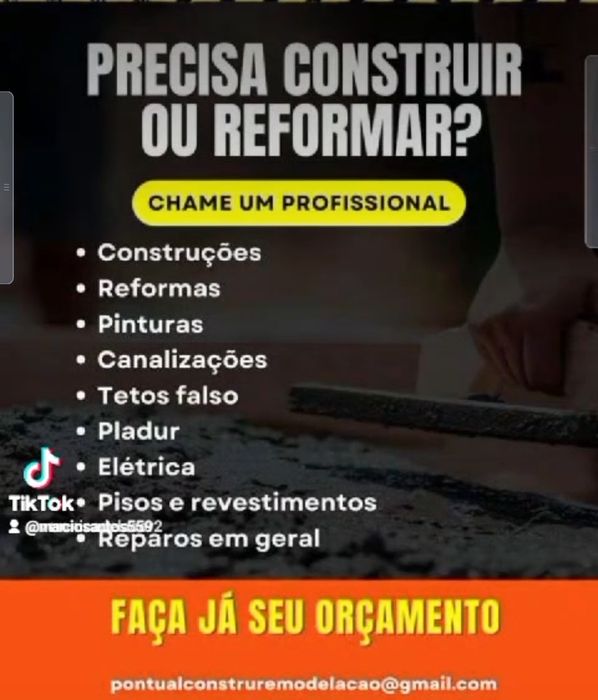 Pontual construções e remodelações