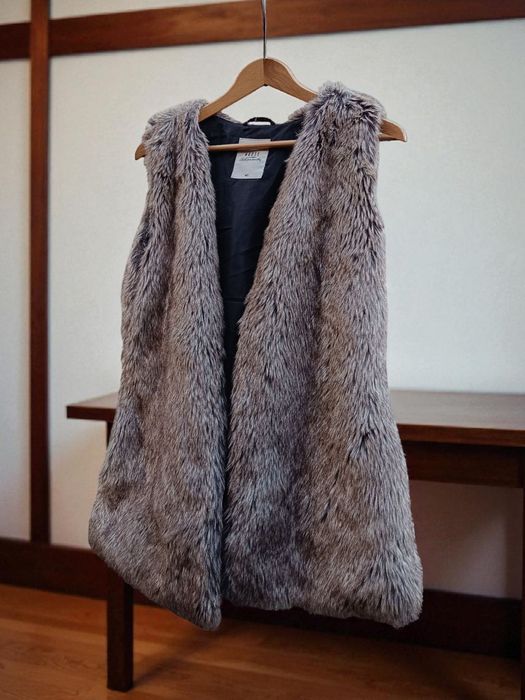 Kamizelka Damska futerko Bezrękawnik M/L House