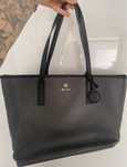 nine west torebka torba szara logo shopper modna vintage old money